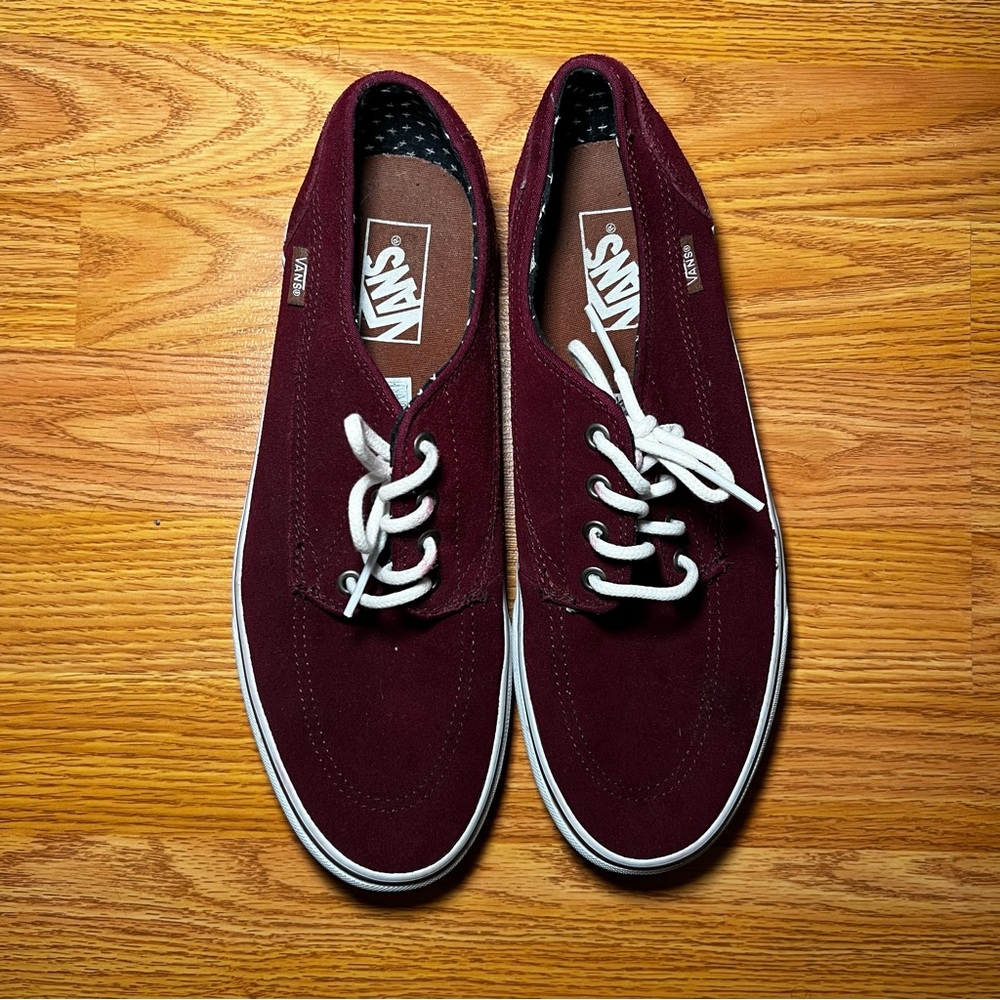 Vans Pro Ultra Cush Lite Pro Skateboard Mens Shoes Sz 10 1/2 Maroon